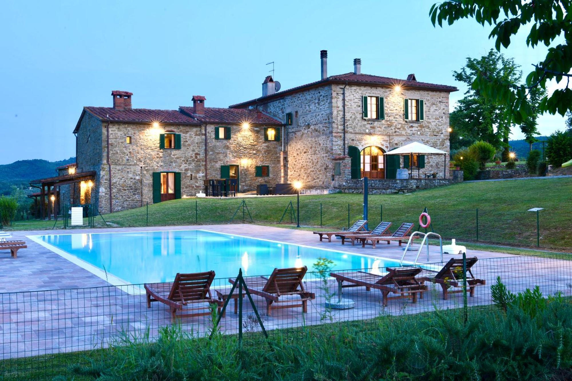 Agriturismo I Poggilunghi Чивителла-ин-Валь-ди-Кьяна Экстерьер фото